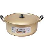 Amazon｜アカオアルミ DON打出円付鍋 42cm アルミニウム合金、ハンドル